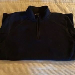Eddie Bauer Quarter Zip Fleece L